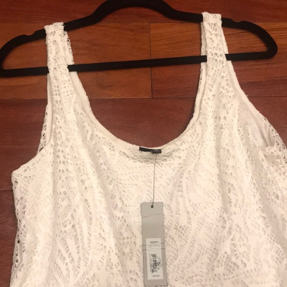 Apt. 9 White Lace Dress - Picture 3 of 6